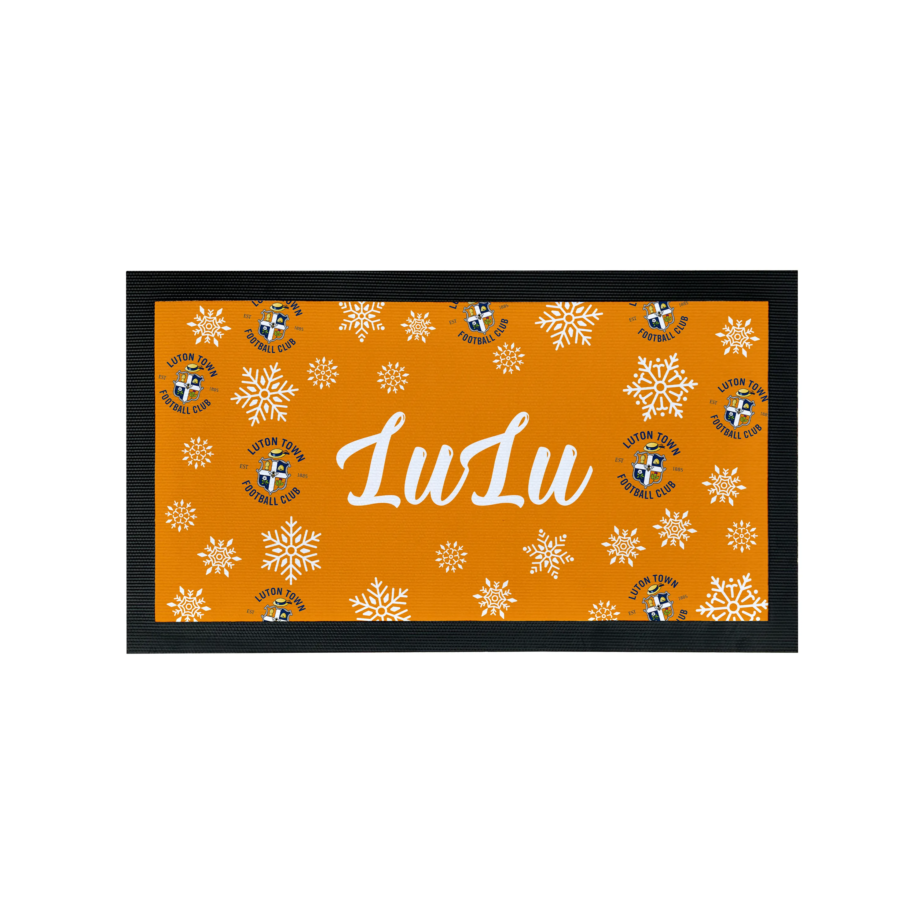 Luton Town Christmas Pet Feeding Mat