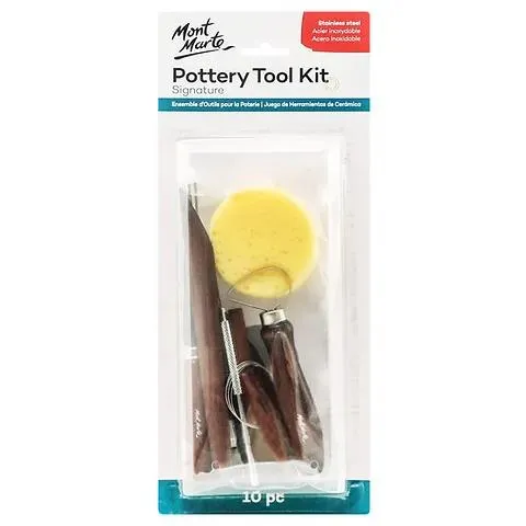 Mont Marte Pottery Tool Kit 10pc