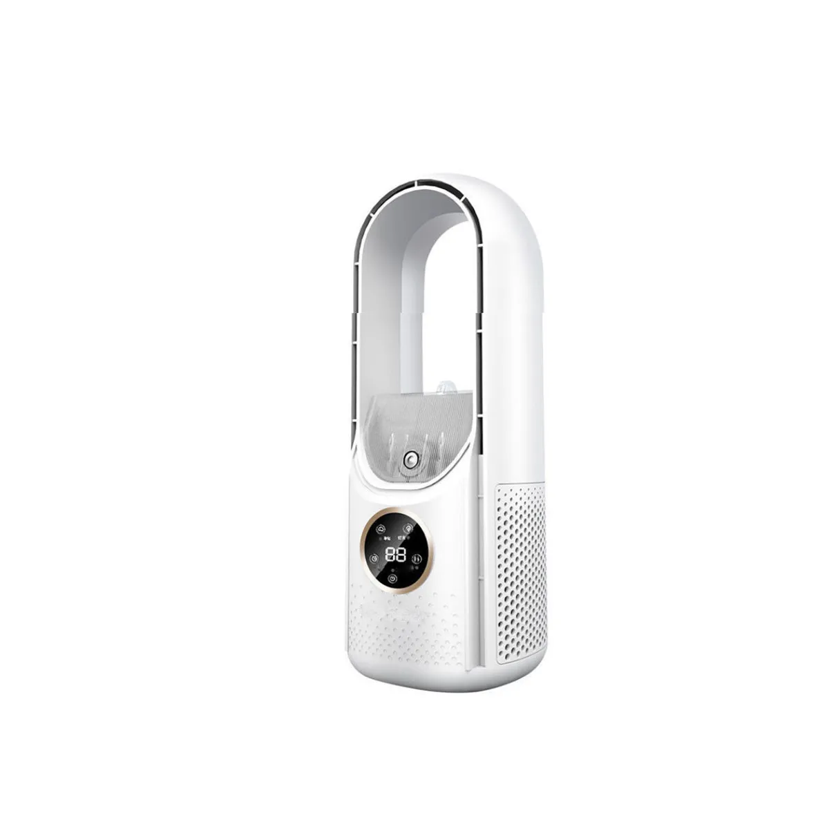 Moody Cool Misting And Leafless No Noise Portable 4 In 1 USB Desk Fan