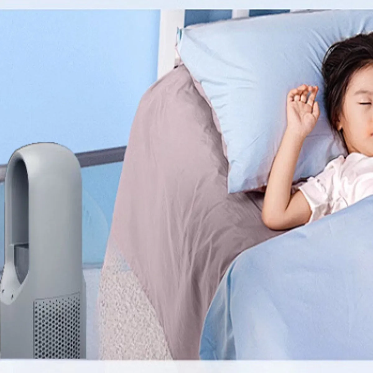 Moody Cool Misting And Leafless No Noise Portable 4 In 1 USB Desk Fan