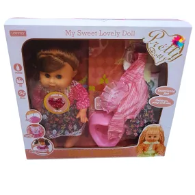 My Sweet Lovely Doll - Interactive Baby Doll with Potty and Accessories (Ages 3 )