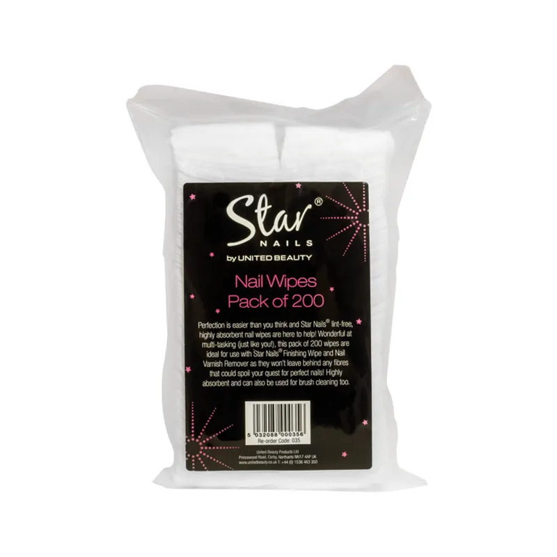 Nail Wipes - Pack of 200