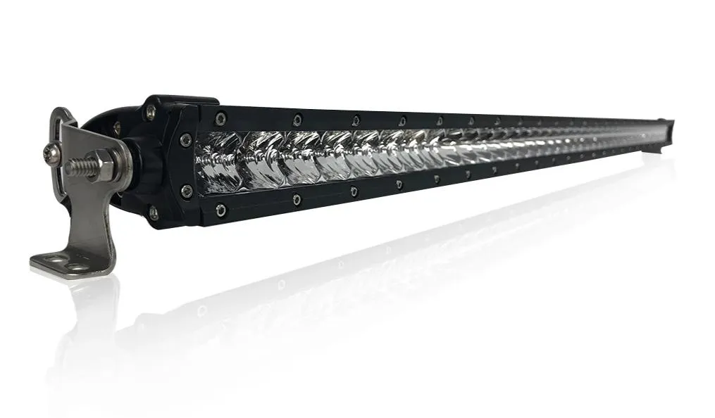 New - 40 Inch Single Row: Black Oak LED Pro Series 3.0 LED Light Bar - Combo, Spot, or Flood Optics (120w,200w)