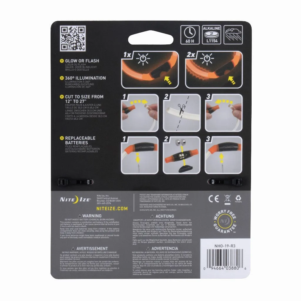 Nite Ize® NiteHowl® LED Safety Necklace Orange