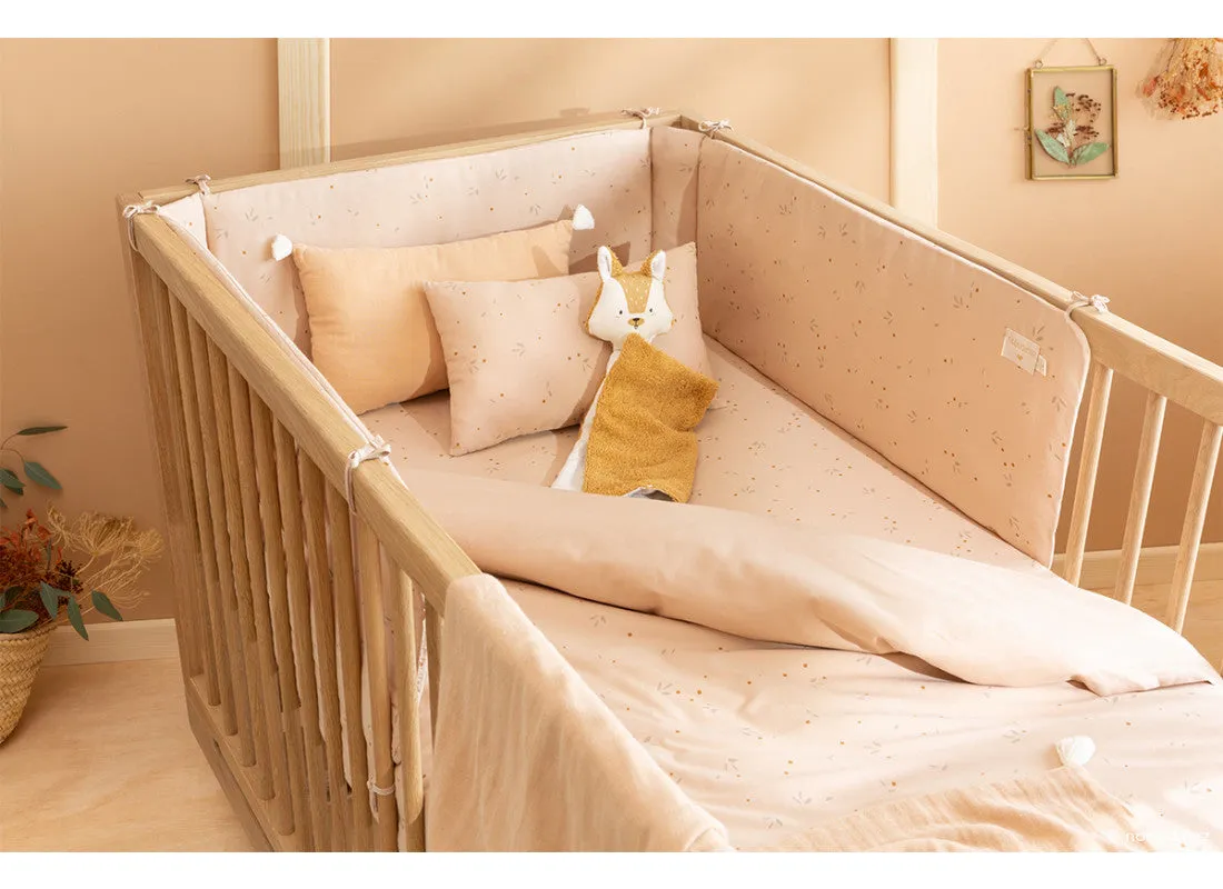 Nobodinoz Cot Bed/Toddler Himalaya Duvet Cover Willow Dune