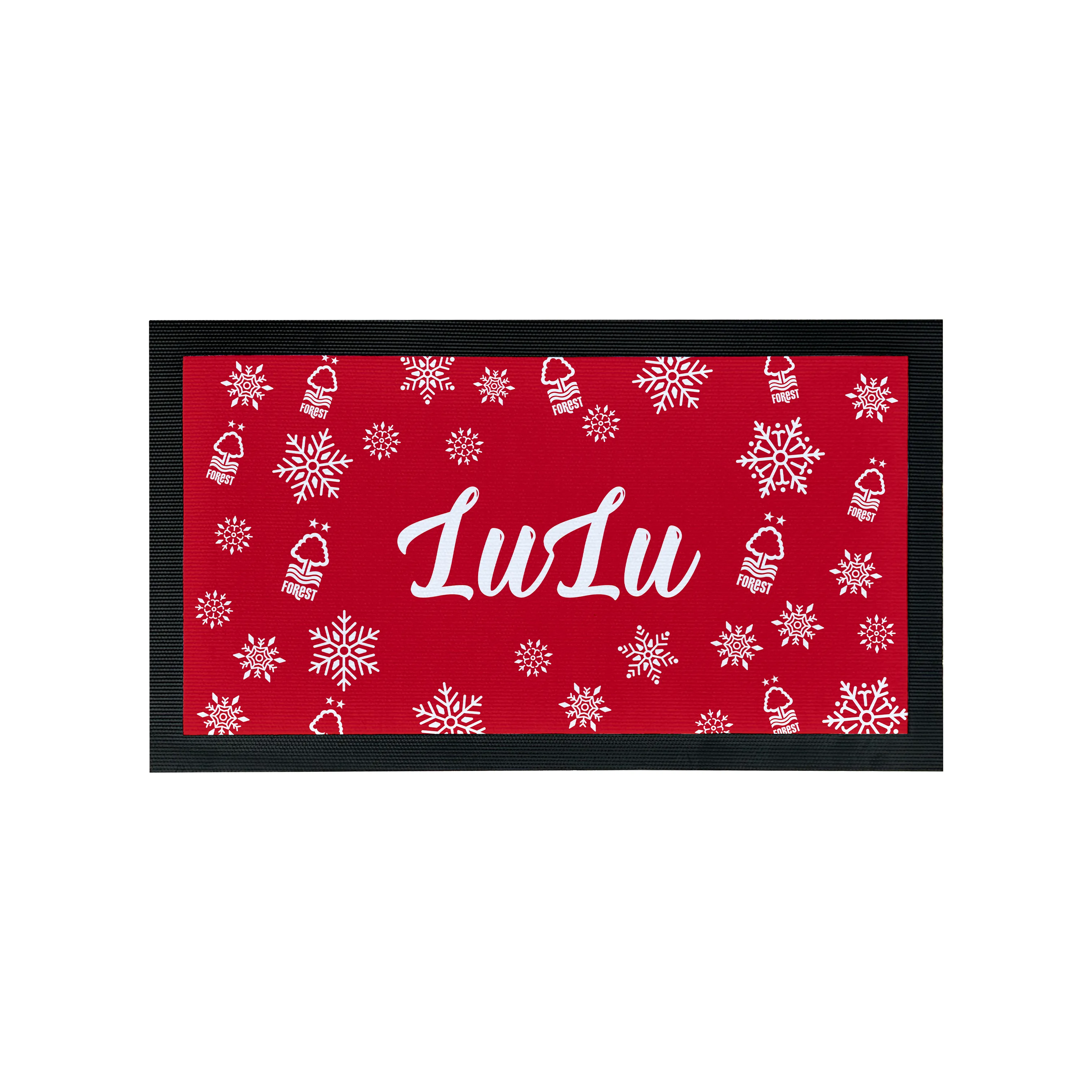 Nottingham Forest Xmas Pet Feeding Mat