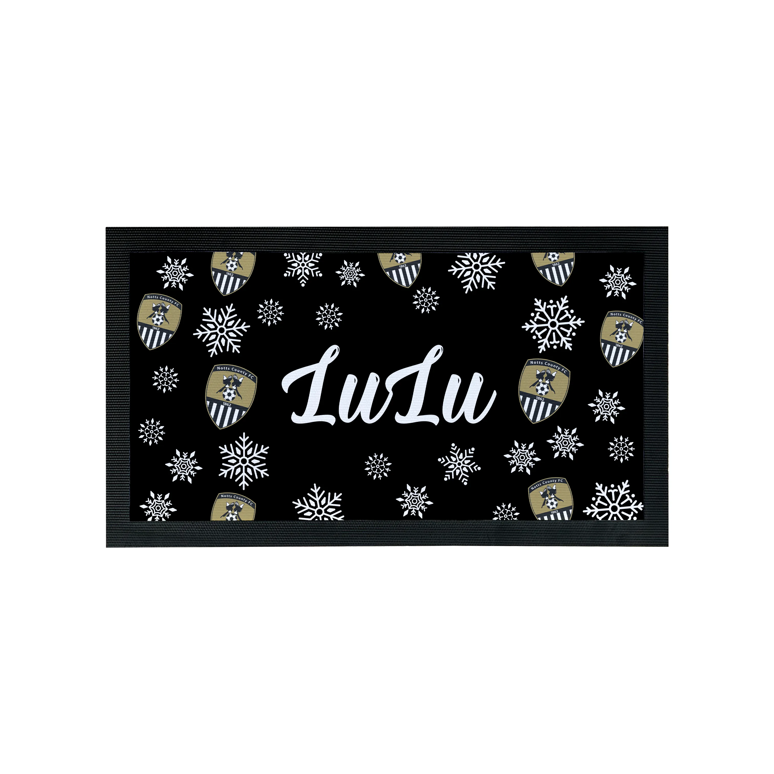 Notts County Christmas Pet Feeding Mat