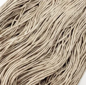 Oat - 8 yard skein - StitchySilk French Spun Silk - Limited Edition