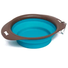 On The Road Foldable Bowl Turquoise 750ml