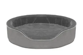 Oval Dog Bed - Plush & Velvet