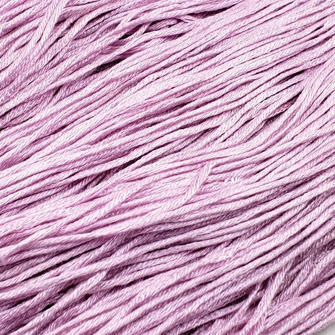 Pale Plum - 8 yard skein - StitchySilk French Spun Silk - Limited Edition
