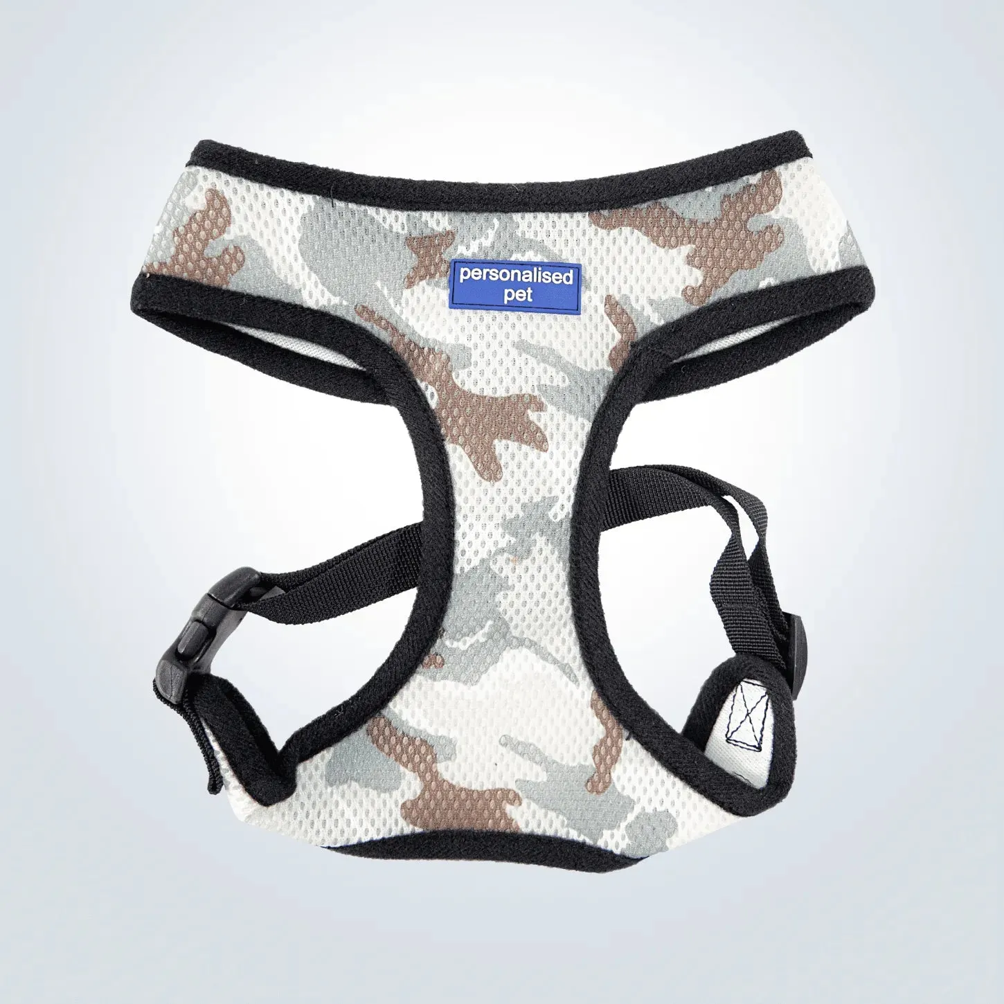 PET HARNESS Camo - Embroidered