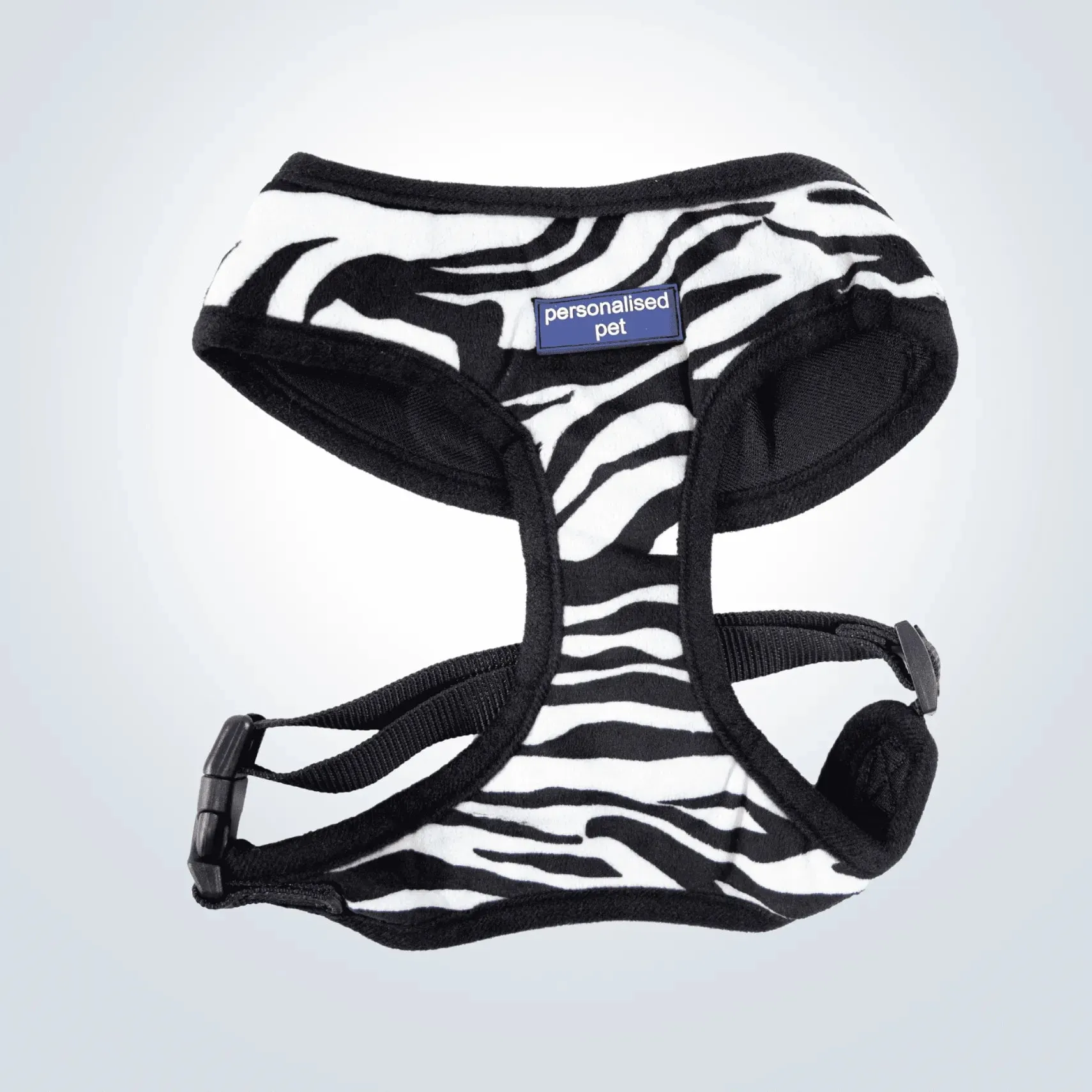 PET HARNESS Zebra - Embroidered