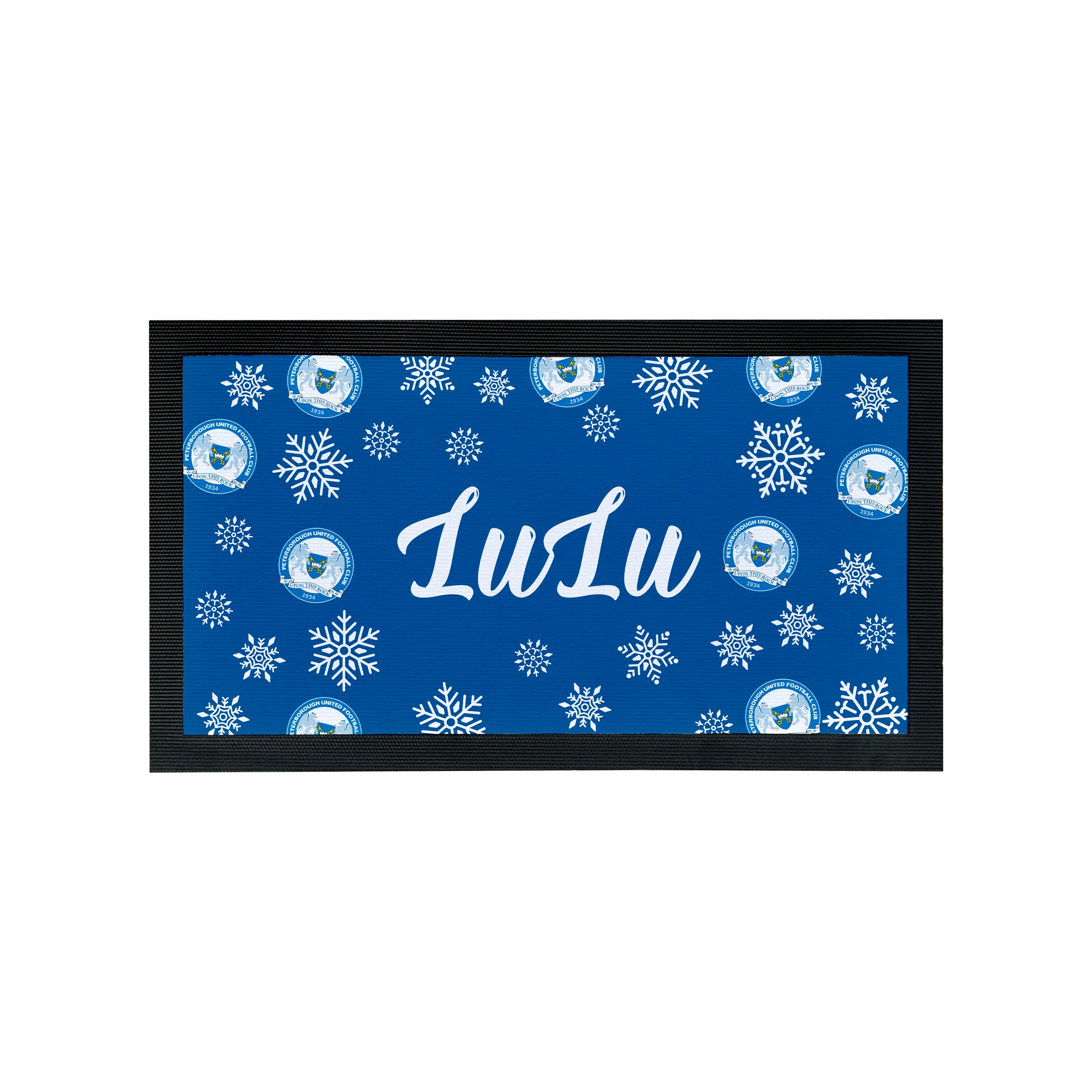 Peterborough United Xmas Pet Feeding Mat