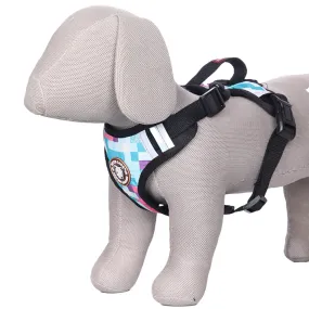 Pets Like Padded Double Side Harness for Dogs (Blue)