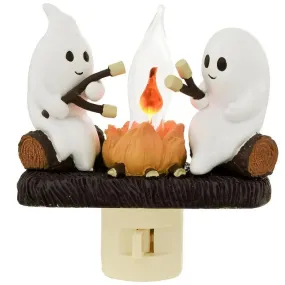 Phantom Campfire Nightlight – Cozy Glow With Flickering Flame Effect