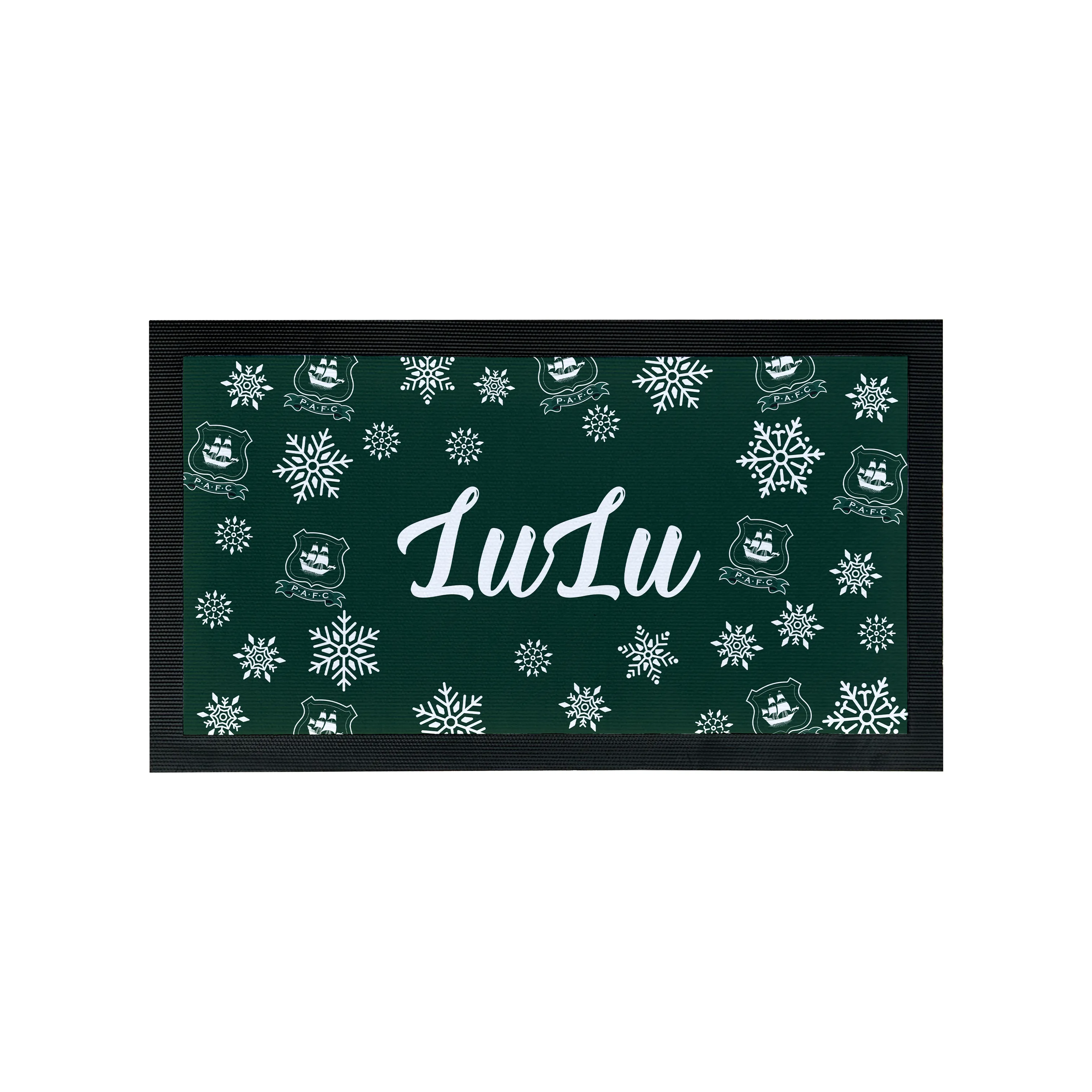 Plymouth Arygle Xmas Pet Feeding Mat