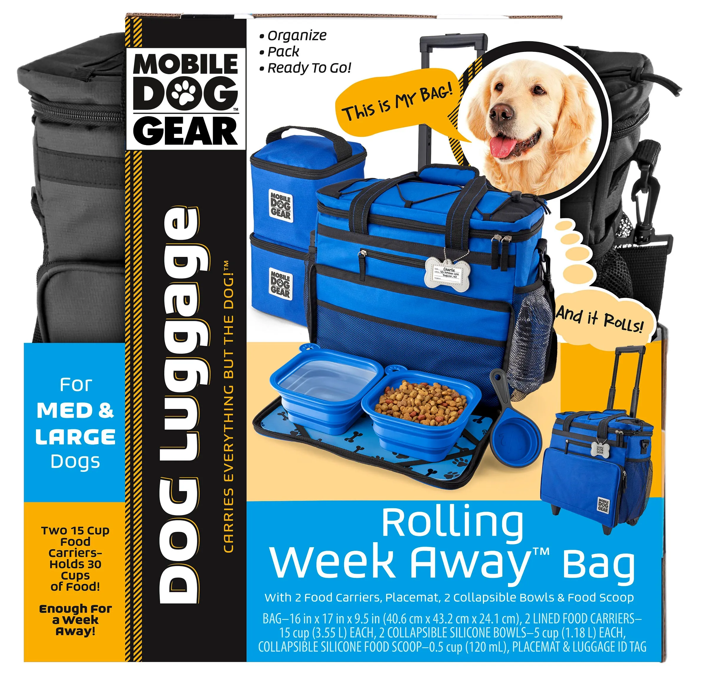 Rolling Week Away Bag TM