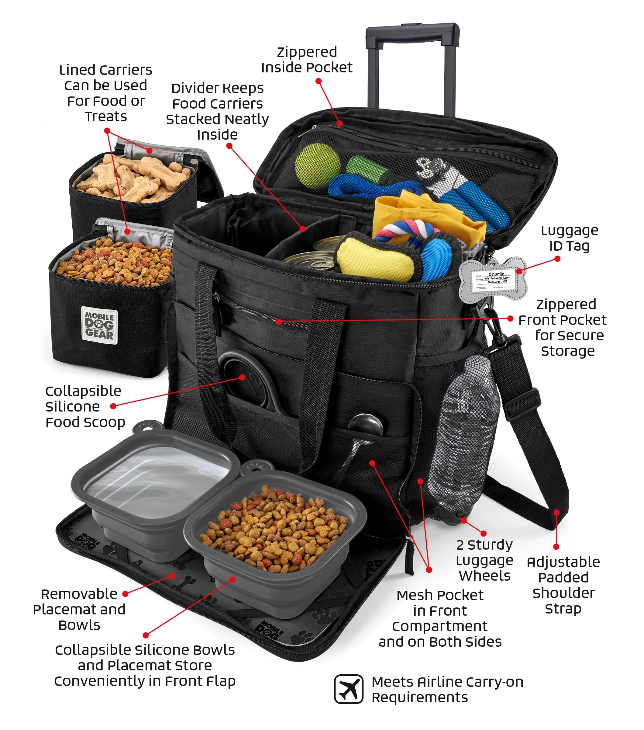 Rolling Week Away Bag TM