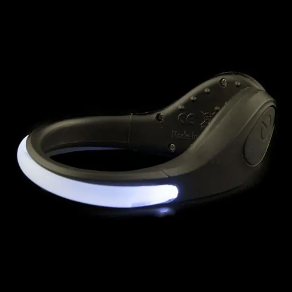 Safe Steps LED Clip On Shoe Lights for Runners Active Lifestyle Safety