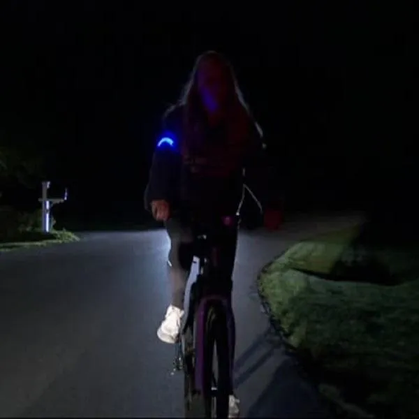 Safe Steps Nite Beams LED Light Arm Band Active Lifestyle Safety
