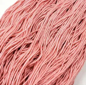 Salmon - 8 yard skein - StitchySilk French Spun Silk - Limited Edition