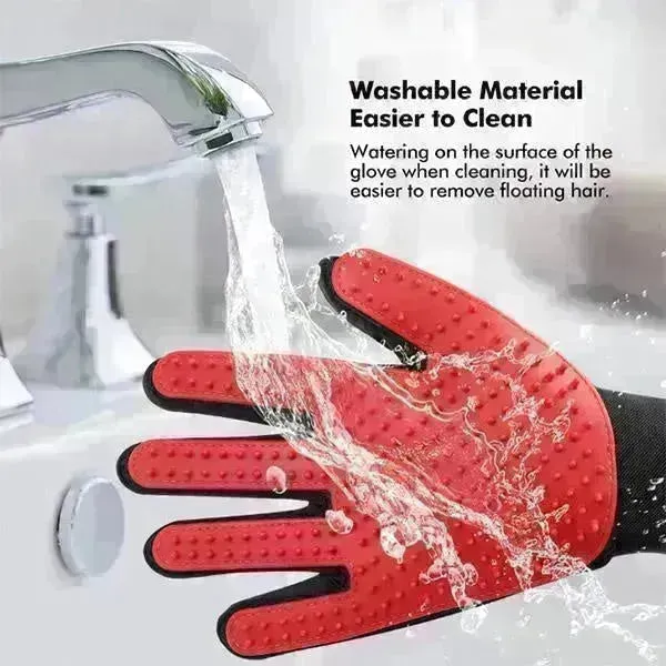 Silicone Pet Hair Removal Glove Comb Pet Grooming Gloves Brush