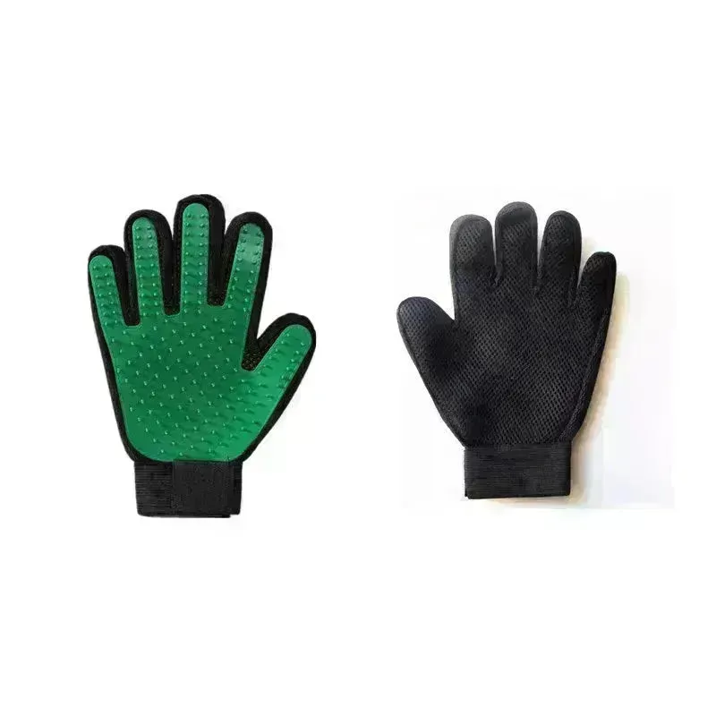 Silicone Pet Hair Removal Glove Comb Pet Grooming Gloves Brush