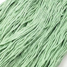 Soft Spearmint - 8 yard skein - StitchySilk French Spun Silk - Limited Edition