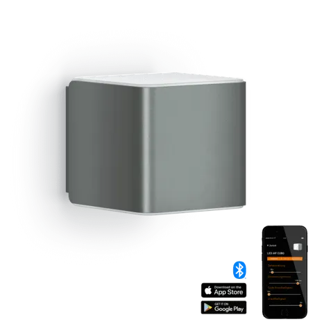 Steinel L 840 LED Outdoor Wall Light – Motion Sensor Switched LED Lighting for Stylish Exteriors