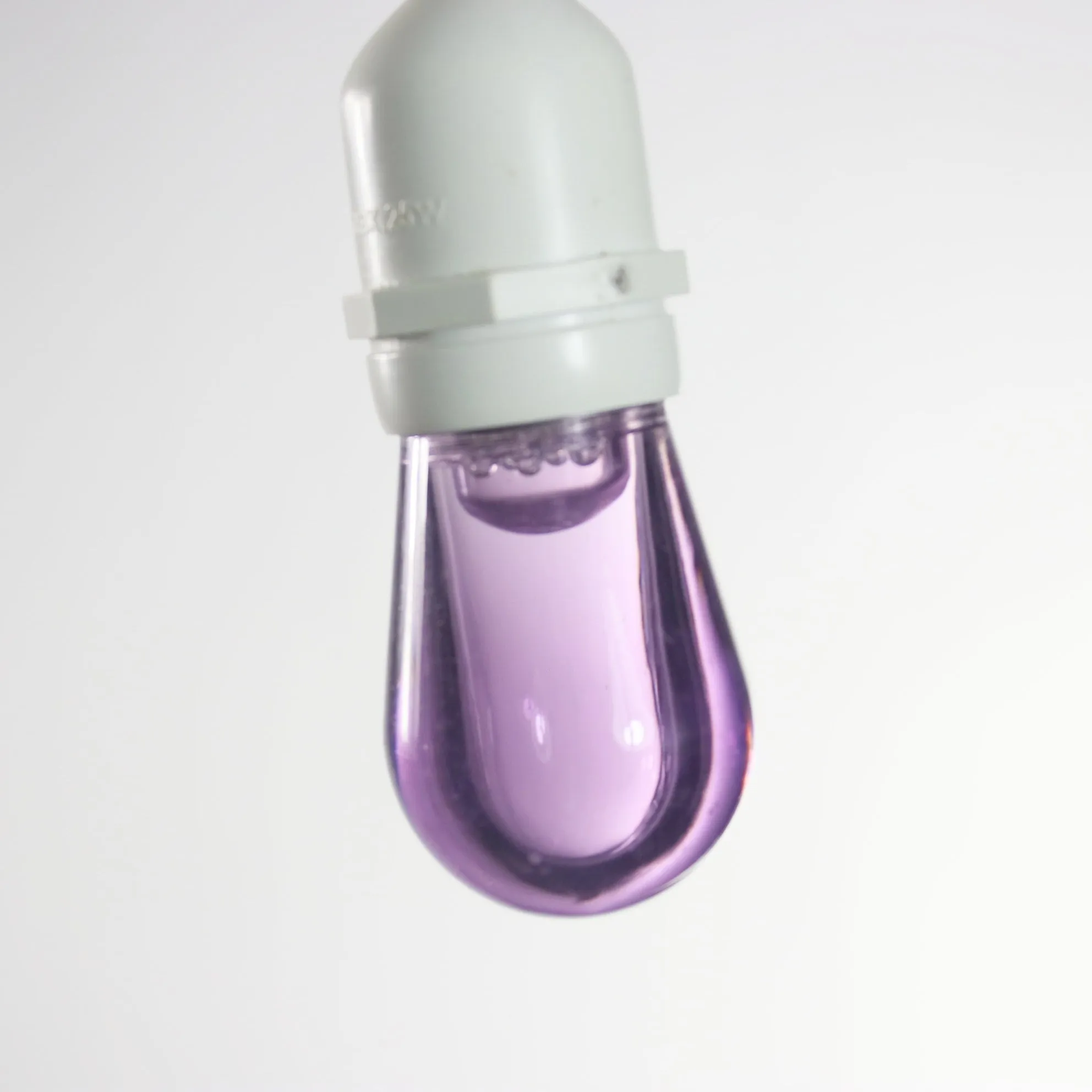 T50 Purple Smooth LED Bulbs E26 Bases (25 Pack)
