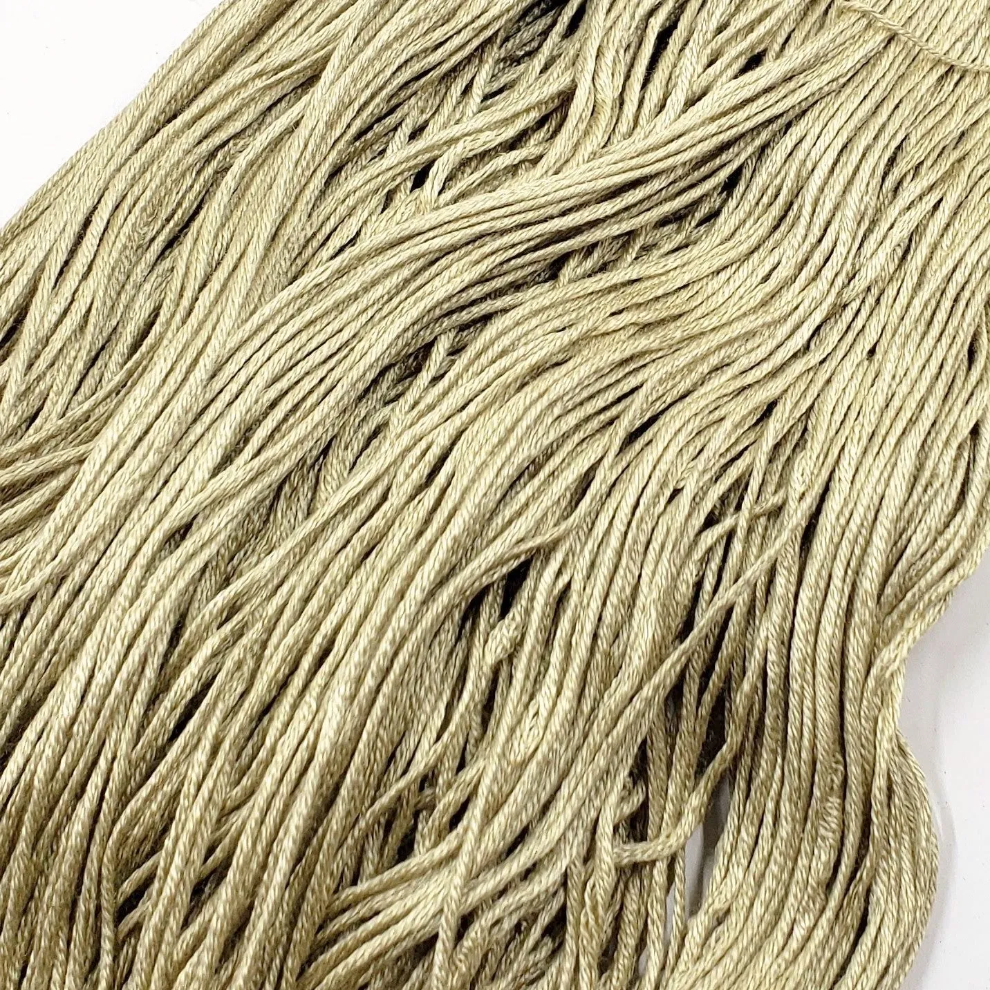 Taupe - 8 yard skein - StitchySilk French Spun Silk - Limited Edition
