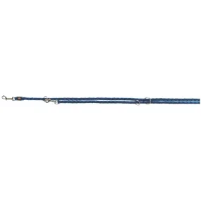 Trixie Cavo Adjustable Leash for Dogs (Indigo/Royal Blue)