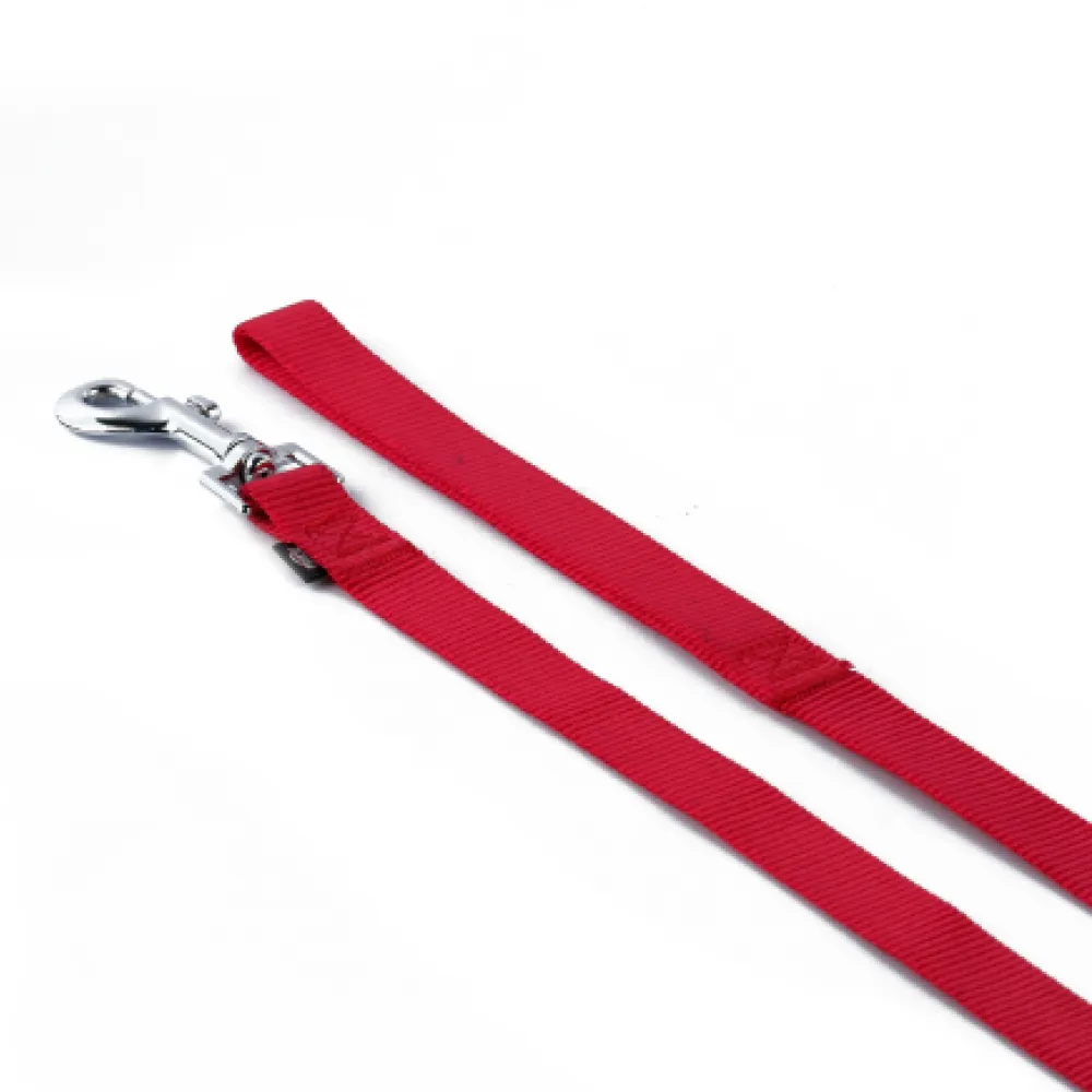 Trixie Classic H Harness, Lead Leash and Collar for Dogs Combo (Red) - S