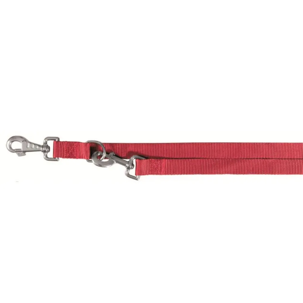 Trixie Premium H Harness and Classic Lead Leash for Dogs Combo (Red)