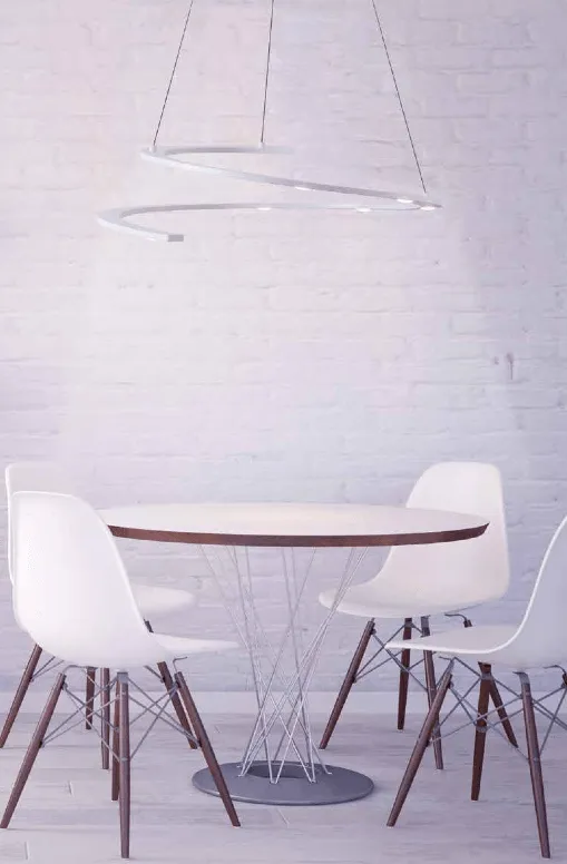 White LED Single Pendant - ID 5194