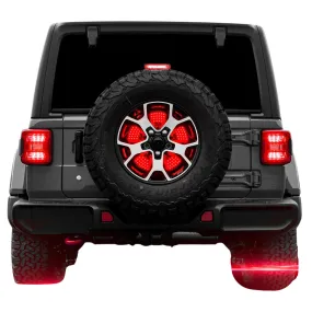XKGlow 5th Wheel Light - Jeep Wrangler w/ Sequential Turn / Brake / Reverse